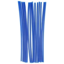 Himition 75 PCS Bike Spoke Spoke Skins Covers Motorcycle Motocross Dirt Bike MTB Wheel Rim Spoke Wraps Protector Kit (Blue)