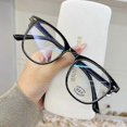 thumbnail image 1 of Women Transparent Computer Glasses Frame for Men Anti Blue Light Round Eyewear Blocking Glasses Optical Spectacle Eyeglass_c*, 1 of 4