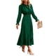 thumbnail image 1 of Vestido PRETTYGARDEN 2025 Primavera Otoño Midi Verde Oscuro XXL, 1 of 8