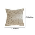 thumbnail image 3 of Yokan Chenille Sofa Cushion Pillow, Comfortable Decorative Pillow for Living Room & Bedroom, Soft Beige Back Cushion for Sofa & Bed, High Elasticity Filling, Easy to Clean, Stylish Home Décor, 3 of 7