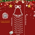 thumbnail image 7 of VIVIHEYDAY35 Inch Christmas Window Hanging Lights Xmas Tree Decoration, Large Bell, 8 Modes 100 LEDs, 7 of 7