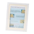 thumbnail image 4 of simhoa Children's Art Frame Artwork Frame Art Display Frame Photo Picture Storage Frame White, 4 of 8
