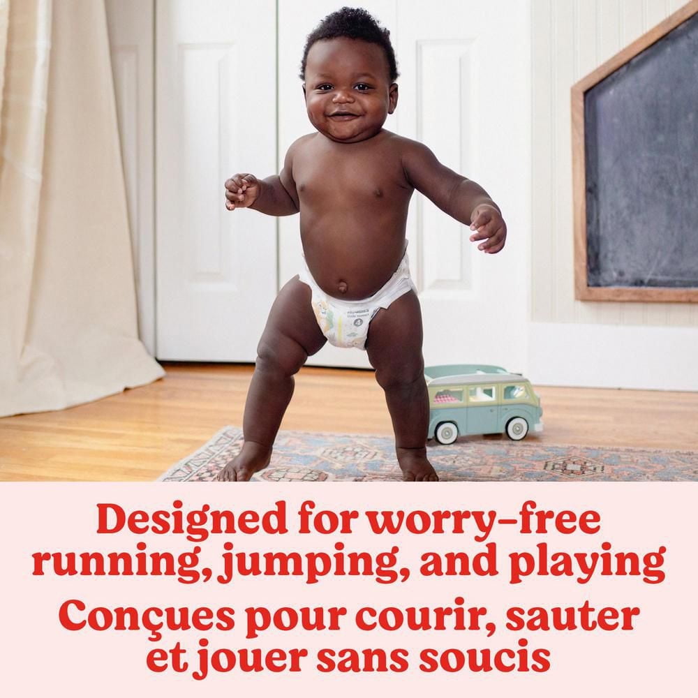 Huggies Little Movers Baby Diapers, Giga pack, Sizes 3-8 | 76-38 Count, Sizes 3-8 | 76-38 Count