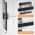 thumbnail image 3 of Matte Black Modern Bathroom Vanity Light 27 inch Dimmable LED Bath Bar Light Fixtures Over Mirror Wall Sconce Picture Lights for Paintings Cabinets Bedroom, 3 of 8