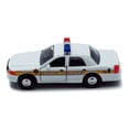 thumbnail image 3 of Box of 12 Illinois State Police Car, White - Showcasts 9985IL - 5" Scale Diecast Model Cars, 3 of 3