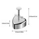 thumbnail image 5 of Cortador de sándwiches incrustable Yyuenw, cortador y sellador de sándwiches de acero inoxidable 304 de grado alimenticio de 3,5 pulgadas, cortador de sándwiches para el almuerzo de los niños, 5 of 5