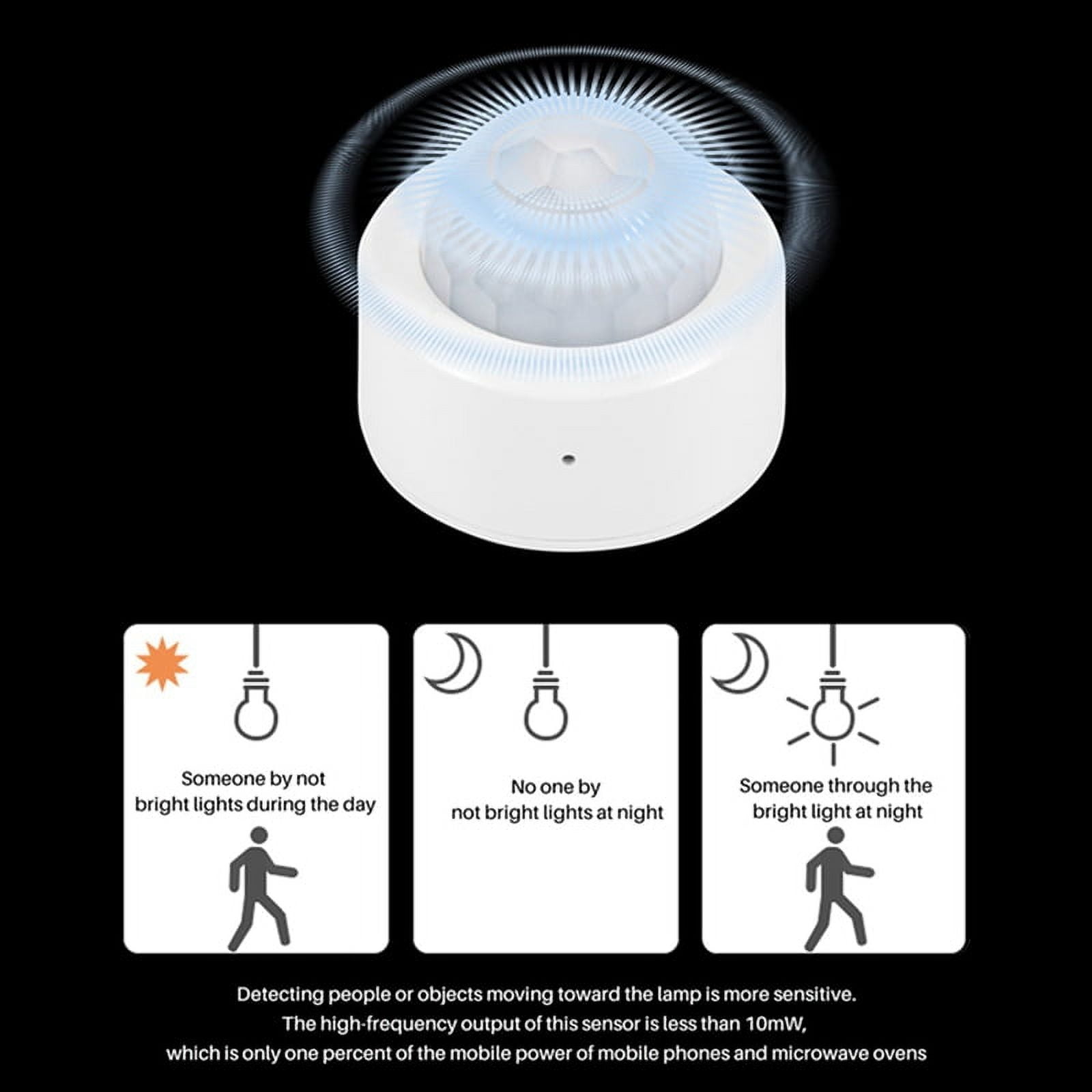 6X Tuya Zigbee PIR Motion Sensor Human Body Motion Sensor Smart Life Control Works with   Home