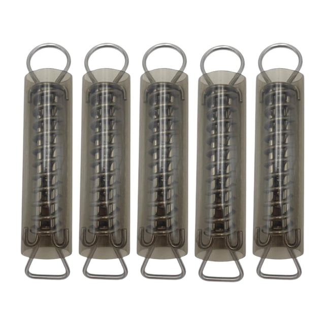 5 piezas cubierta para piscina con resorte, protección resistente a los arañazos, tubo protector con fundas para una cobertura segura en invierno.