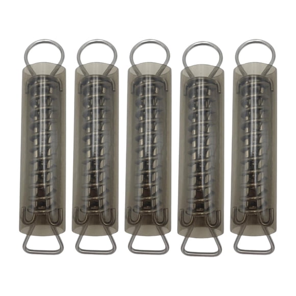 5 piezas cubierta para piscina con resorte, protección resistente a los arañazos, tubo protector con fundas para una cobertura segura en invierno.