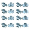 thumbnail image 2 of 18 Pcs Écrous de Bride Professionnels à Base Ronde à Trois Trous, Écrous de Vis de Fixation pour Meubles, 2 of 7