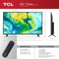 thumbnail image 2 of TCL 40" Class 3-Series Full HD 1080p LED Smart Roku TV - 40S355, 2 of 20