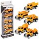 thumbnail image 1 of DESONg Pull Back and go Engine Truck Friction Mini Vehicles Car Toy Cake Topper para regalo de cumpleaños Juego de 5 piezas (Engineer Truck) DESONG 71444000, 1 of 1
