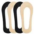 thumbnail image 1 of Calcetines Tines Invisibles Mujer Medias Cortas Set 4 Pares, 1 of 7