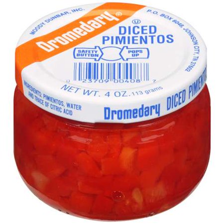 Dromendary Diced Pimientos, 4 oz
