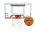 thumbnail image 1 of Spalding NBA Slam Jam Over-The-Door Mini Basketball Hoop, 1 of 3