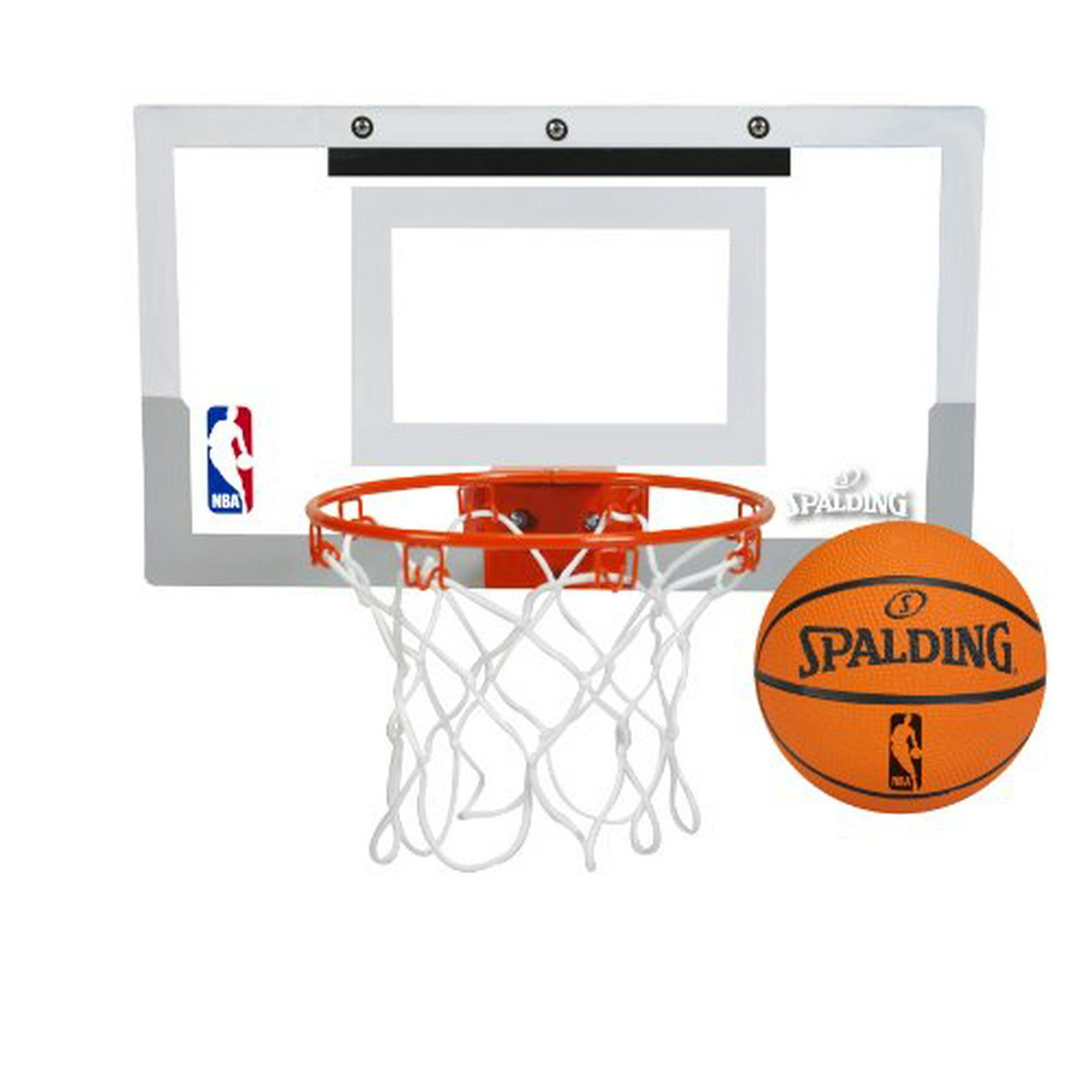 Spalding NBA Slam Jam Over-The-Door Mini Basketball Hoop - Walmart.ca