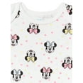thumbnail image 3 of Disney Minnie Mouse Baby Girl Bodysuits, 3-Pack, Sizes 0/3-24 Months, 3 of 4
