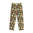 thumbnail image 2 of Vsdgher Fruits Print Mens Pajama Pants Sleep & Lounge Pants, PJ Bottoms With elastic waistb and Pockets, 2 of 5