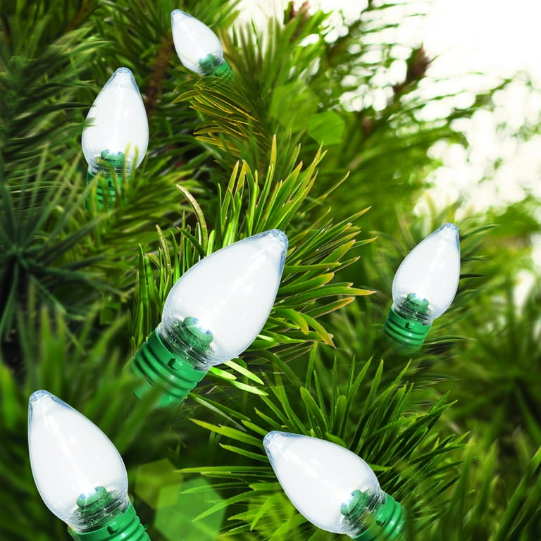 25 count white 2024 mini christmas lights