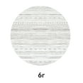thumbnail image 6 of VUNATE 6'x6' Round Rugs for Living Room Washable Rugs Boho Moroccan Area Rug Soft Neutral Geometric Bohemian Carpet Distressed Indoor Rug for Bedroom Dining Room Office Foldable Nonslip Rug Gray, 6 of 7