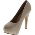 thumbnail image 2 of Forever Link Women's Sunset-89 Suede Closed Toe Dress Pumps, 2 of 4