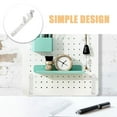 thumbnail image 4 of Shisuyan 2Pcs Pegboard Panel Support Tabletop Pegboard Stand Pegboard Table Display Stand Holder, 4 of 9
