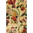 thumbnail image 1 of HomeRoots 352713 3 ft. 3 in. x 5 ft. 3 in. Wool Black Area Rug, 1 of 1