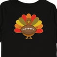 thumbnail image 4 of Inktastic Thanksgiving Day Turkey Football Fan Boys or Girls Long Sleeve Toddler T-Shirt, 4 of 5