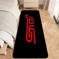 thumbnail image 5 of Alfombrilla de franela con estampado gráfico de coche de carreras Sti para baño, cocina, entrada, decoración del hogar, 5 of 5