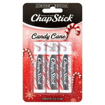 ChapStick Hydrating Limited Edition Holiday Collection Lip Balm, Candy Cane, 3 Pack