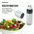 thumbnail image 3 of Misto Aluminum and Plastic Bottle Oil Sprayer, Silver, 3 of 17