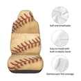 thumbnail image 4 of Naloa Vintage Baseball Car Seat Covers Universal Front Seat Coves for Car Accessories ,Padded Car Covers for Automotive, SUV, Truck, and Van, 4 of 5