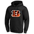 thumbnail image 2 of Men's Fanatics Joe Burrow Black Cincinnati Bengals Big & Tall Fleece Name & Number Pullover Hoodie, 2 of 3