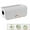 White, variant on CCWADH Cable Management Box - Cord Organizer Box to Hide Power Strip, TV Computer Wires Cable Organizer Box, Desk Cord Organizer for Home/Office - Coffee