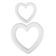 thumbnail image 4 of Hemoton  3 Count Love Bubble Craft Foam Heart Balls Decorations White, 4 of 8