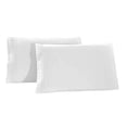 thumbnail image 1 of Funda de almohada de cama de color sólido Funda de cojín rectangular para decoración de dormitorio 2 piezas Scienceny JJ13689-01, 1 of 7