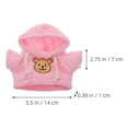 thumbnail image 2 of FENGGUIQU Replaceable Stuffed Bear Clothes Stuffed Bear Cloth Casual 1Set, 2 of 5
