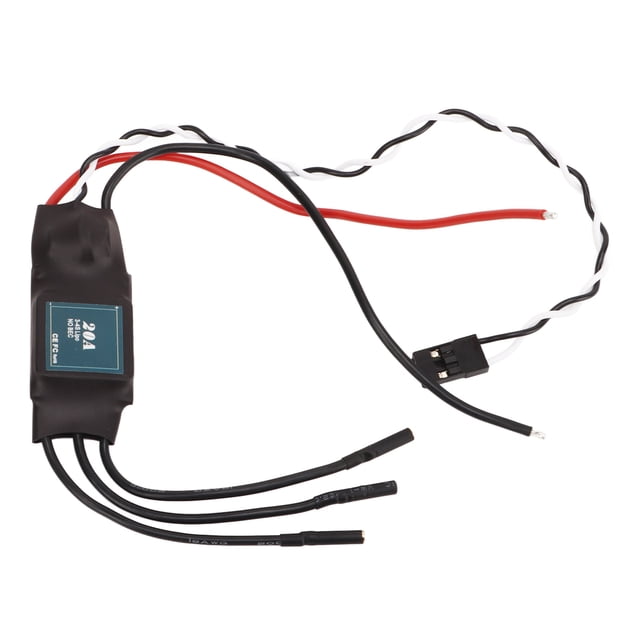 Controlador De Velocidad RC, Transmisión Estable 20A 3-4S 621Z ESC Sin Escobillas Antidiafonía Para Hélice