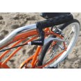 thumbnail image 4 of Firmstrong Urban Man Single Speed Beach Cruiser Bicycle, 26-Inch, Orange, 4 of 5