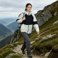 thumbnail image 3 of MERIDIANA Women's Lightweight Jacket - Packable Hooded Windbreaker with Sling Bag, 3 of 8