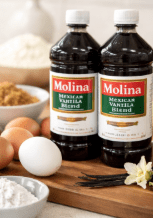 Molina Mexican Vanilla Blend By Molina Vainilla, 33.3 Oz / 1000 Ml (Vanillin Extract) by Molina Vanilla 33.3 fl oz (pack of 2)