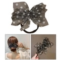 thumbnail image 4 of Cinta para el pelo con moño francés para mujeres y niñas elegante para Negro Zulema fabricante de bollos de pelo, 4 of 8