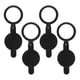 thumbnail image 1 of Black Copper Door Viewer Covers for Home Security 4Pcs Peephole Privacy Shields, 1 of 5