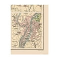 thumbnail image 2 of Historic Map - Paris Marseilles Lyons France - Bartholomew 1892 - Vintage Wall Art, 2 of 4