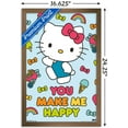 thumbnail image 2 of Hello Kitty - Happy Wall Poster, 22.375" x 34", 2 of 4