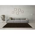 thumbnail image 3 of Ahgly Company Indoor Rectangle Abstract Brown Modern Area Rugs, 8' x 10', 3 of 4