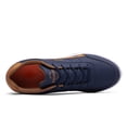 thumbnail image 5 of Men's Waterproof Leather Casual Sneakers, Lace-Up Comfortable Walking Shoes with Non-Slip Rubber Outsole, Lightweight Durable Footwear for Daily Wear and Outdoor Activities, 5 of 10