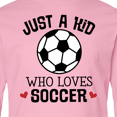 thumbnail image 4 of Inktastic Soccer Sports for Kids Long Sleeve Youth T-Shirt, 4 of 5
