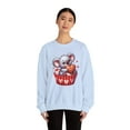 thumbnail image 4 of Sweet Treats for Valentine's Day: Cupcake and Cookie Kuala Sweatshirt, 4 of 5