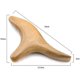 thumbnail image 4 of Tablero de madera Gua Sha del Massager de la mano del masaje del punto del gatillo para el masaje de la acupuntura del balneario oso de fresa  Electrónica, 4 of 4